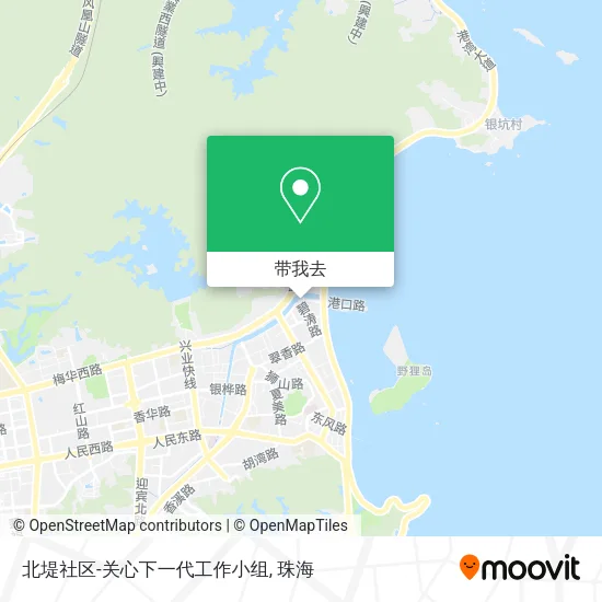 北堤社区-关心下一代工作小组地图
