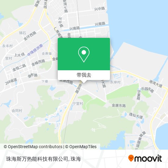 珠海斯万热能科技有限公司地图