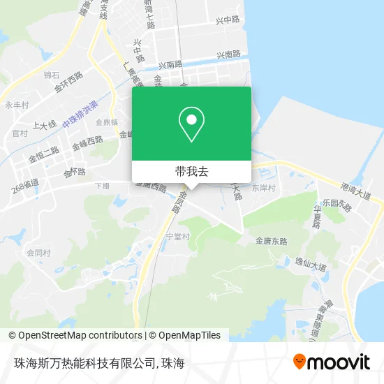 珠海斯万热能科技有限公司地图