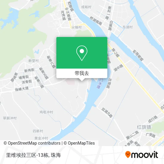 里维埃拉三区-13栋地图