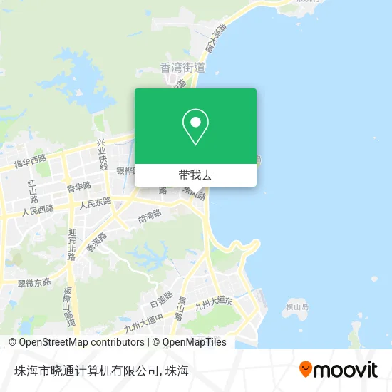 珠海市晓通计算机有限公司地图