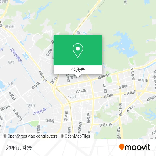 兴峰行地图