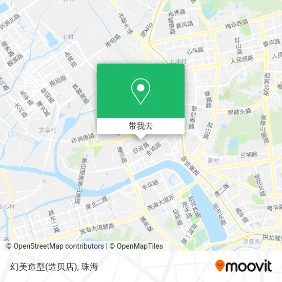 幻美造型(造贝店)地图