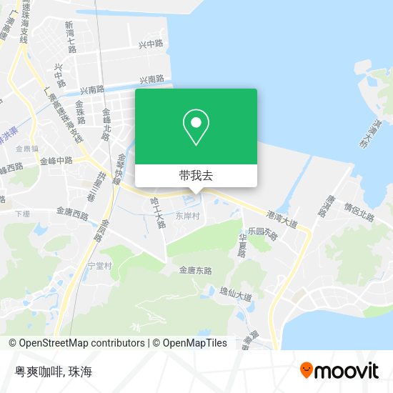 粤爽咖啡地图