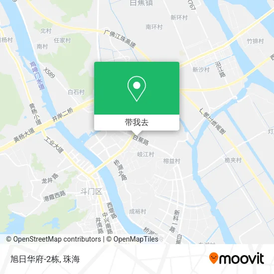 旭日华府-2栋地图