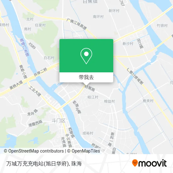 万城万充充电站(旭日华府)地图