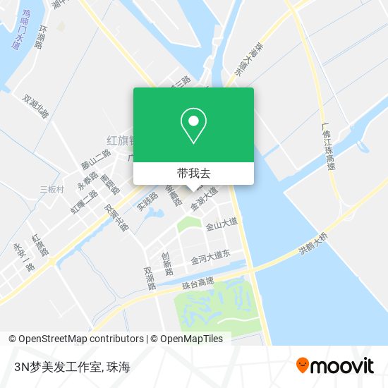 3N梦美发工作室地图