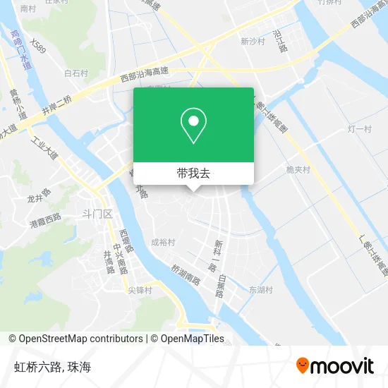 虹桥六路地图