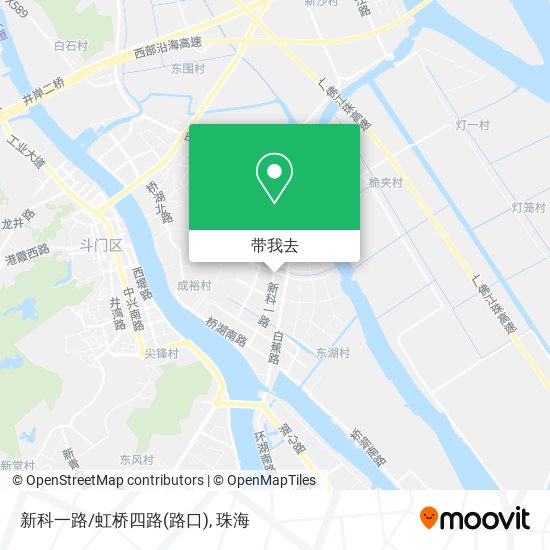 新科一路/虹桥四路(路口)地图