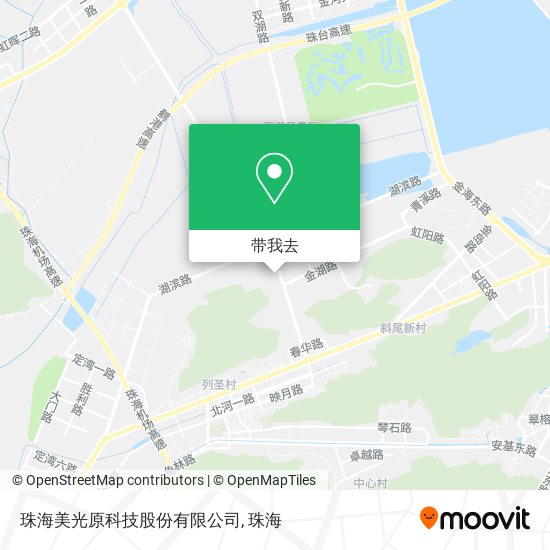 珠海美光原科技股份有限公司地图