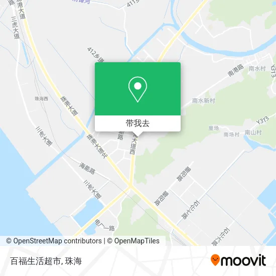 百福生活超市地图