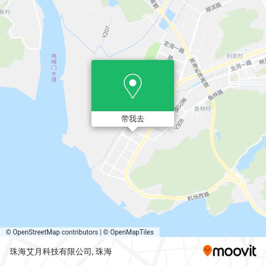 珠海艾月科技有限公司地图