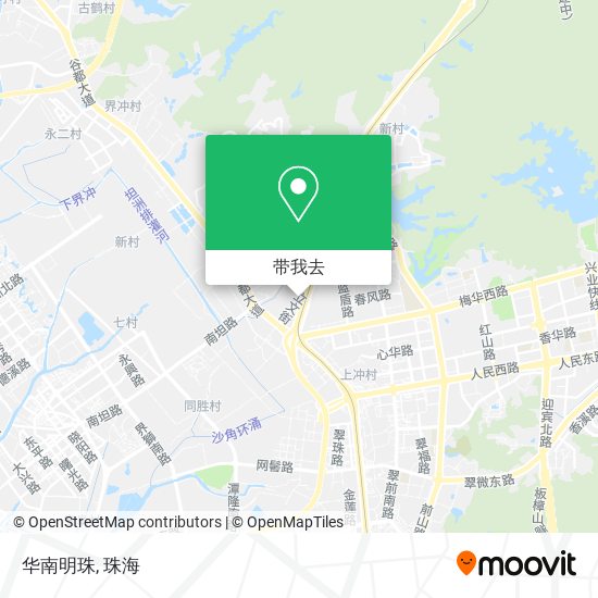 华南明珠地图