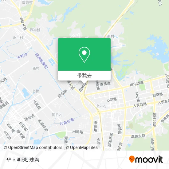 华南明珠地图
