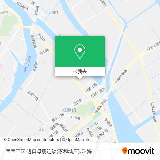 宝宝王国·进口母婴连锁(家和城店)地图