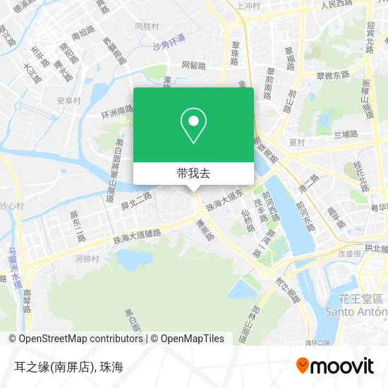 耳之缘(南屏店)地图