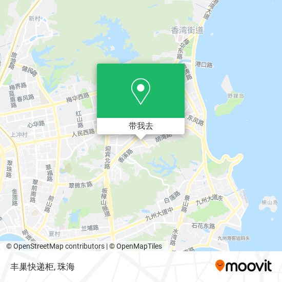 丰巢快递柜地图