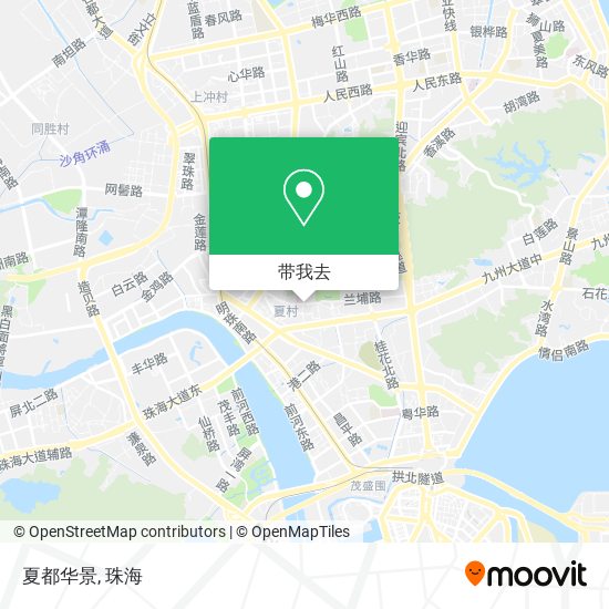 夏都华景地图