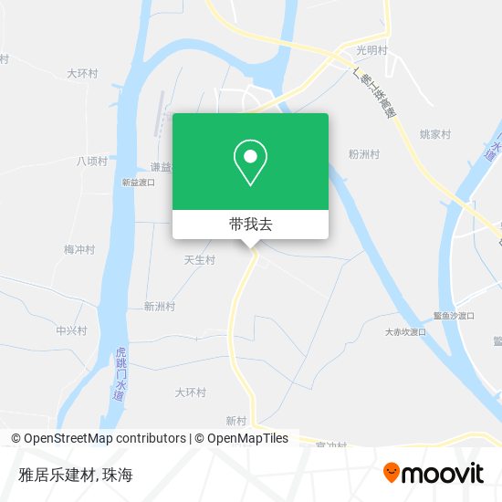 雅居乐建材地图