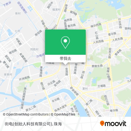 街电(创始人科技有限公司)地图