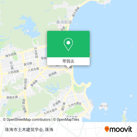 珠海市土木建筑学会地图