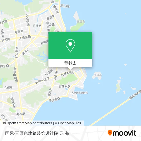 国际·三原色建筑装饰设计院地图