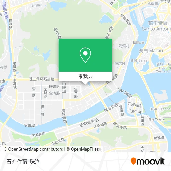 石介住宿地图