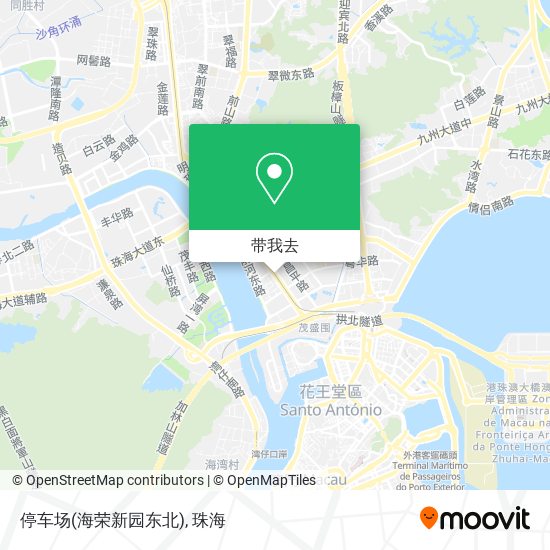 停车场(海荣新园东北)地图