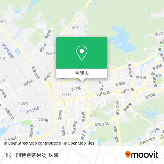 呢一间特色茶果汤地图