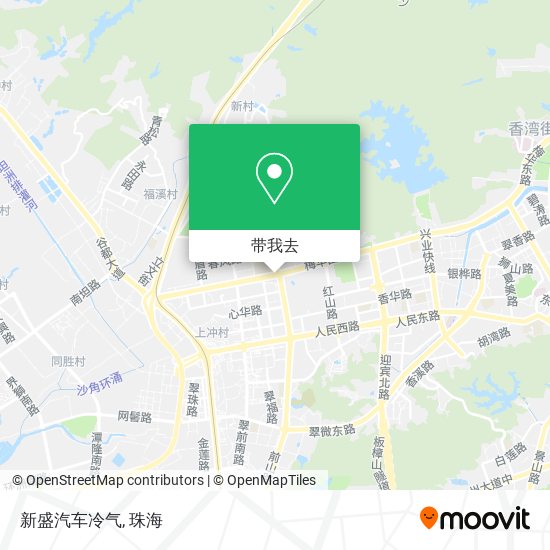 新盛汽车冷气地图