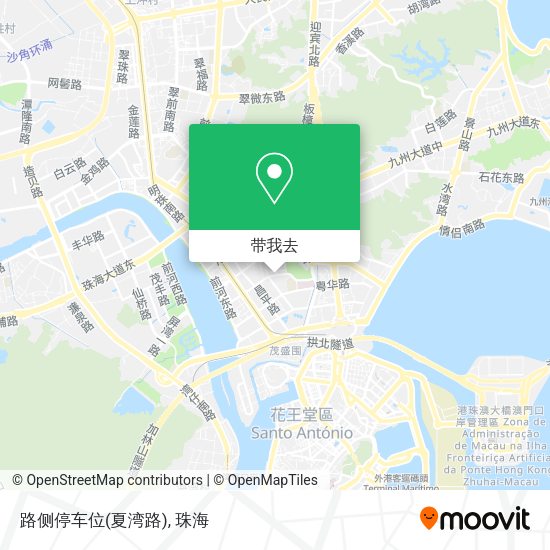 路侧停车位(夏湾路)地图
