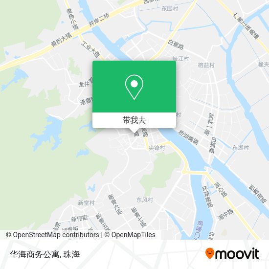 华海商务公寓地图
