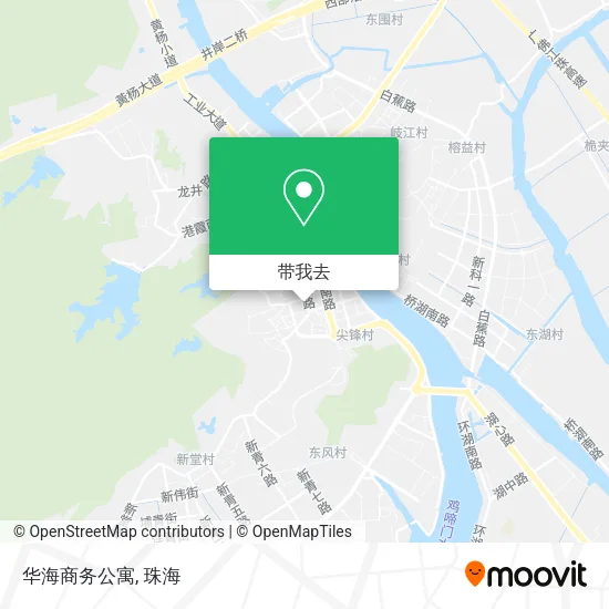 华海商务公寓地图