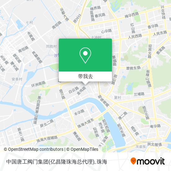 中国唐工阀门集团(亿昌隆珠海总代理)地图