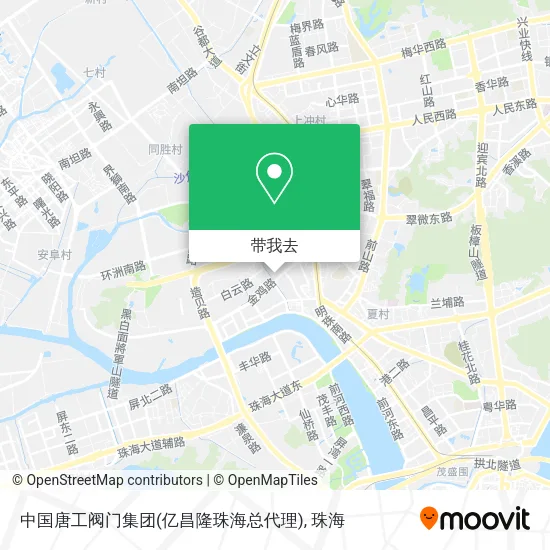 中国唐工阀门集团(亿昌隆珠海总代理)地图