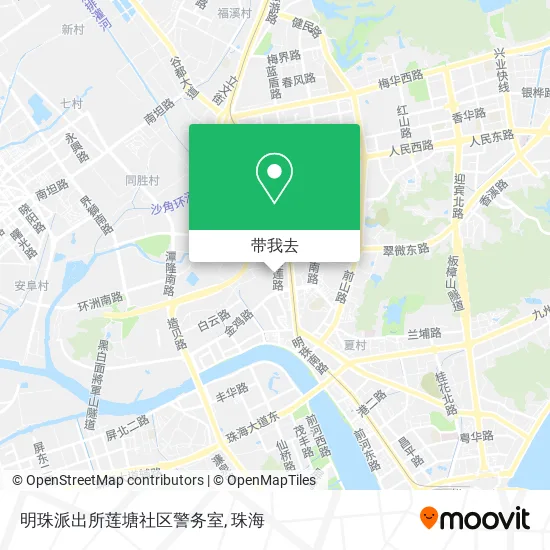 明珠派出所莲塘社区警务室地图