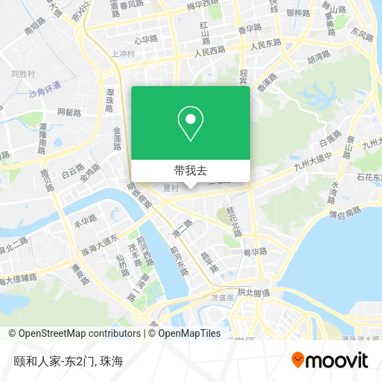 颐和人家-东2门地图