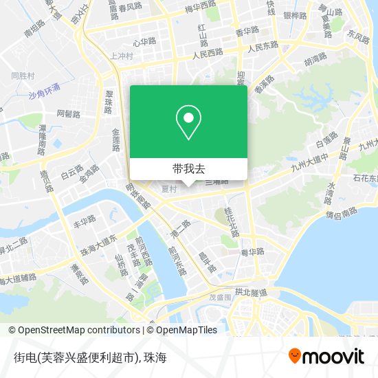 街电(芙蓉兴盛便利超市)地图