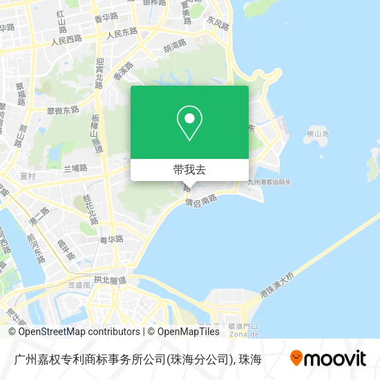 广州嘉权专利商标事务所公司(珠海分公司)地图