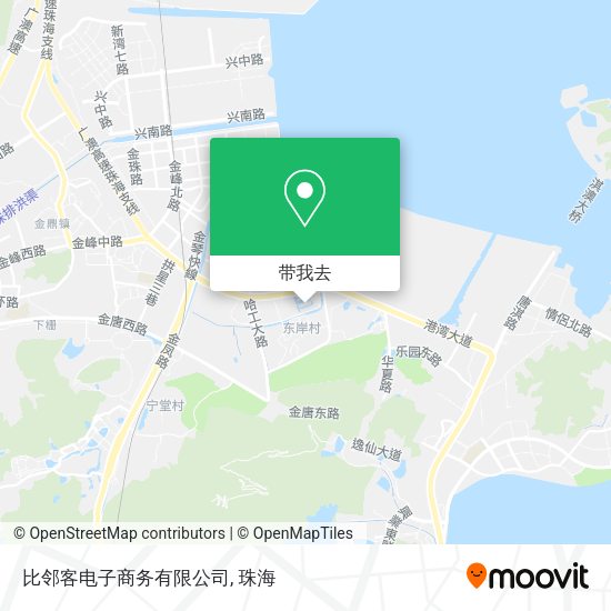 比邻客电子商务有限公司地图