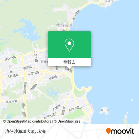 湾仔沙海城大厦地图