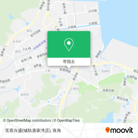 芙蓉兴盛(城轨唐家湾店)地图