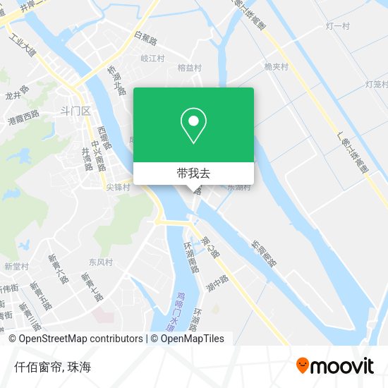 仟佰窗帘地图
