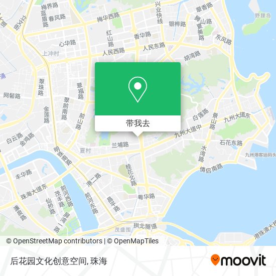 后花园文化创意空间地图
