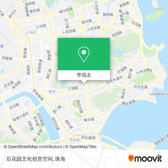 后花园文化创意空间地图