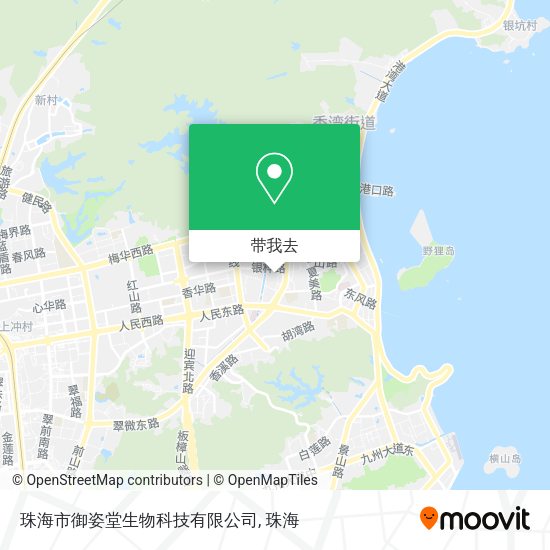 珠海市御姿堂生物科技有限公司地图
