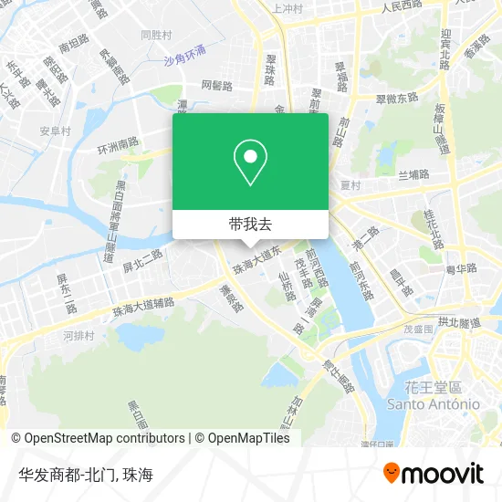 华发商都-北门地图