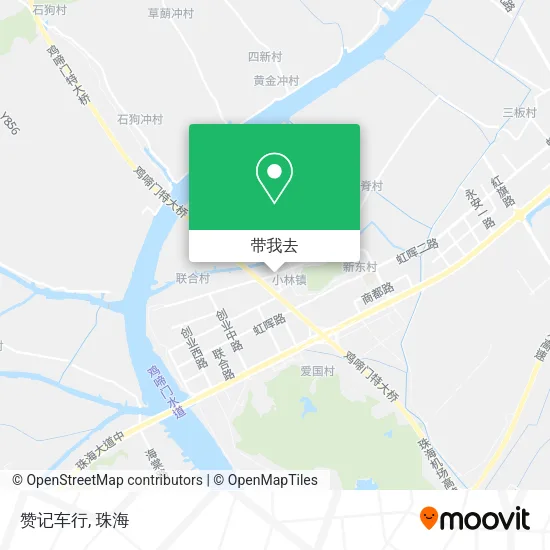 赞记车行地图