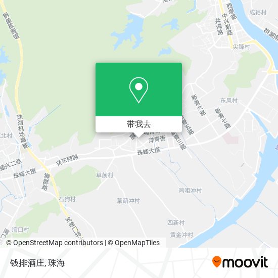 钱排酒庄地图