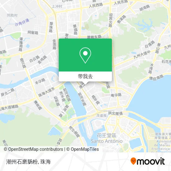 潮州石磨肠粉地图
